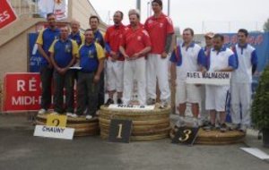 les deux equipes poulies 2eme à Balma