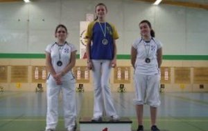Karolyn , Florent champion Emeline Vice championne