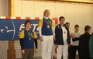 podium seniors dames poulies