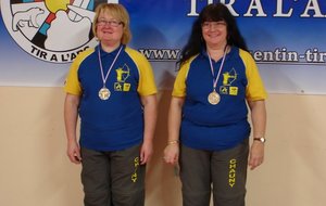podium veterans dames poulies
