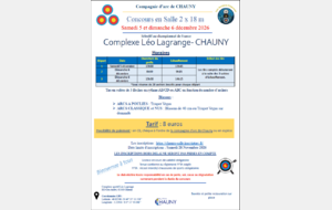 Concours salle 2x 18m