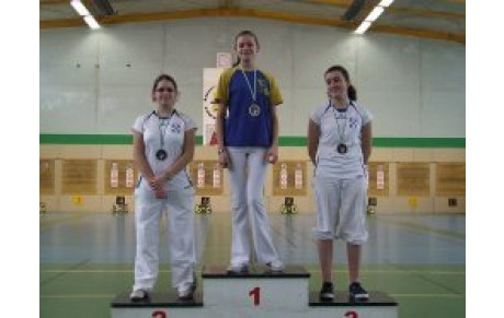 Karolyn , Florent champion Emeline Vice championne