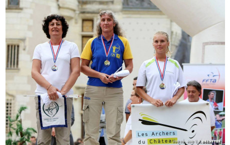championnat de France 3D Christine championne 
