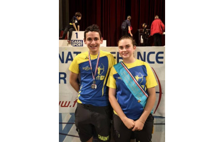 Championnat de France beursault  Anais championne, Camille vice champion