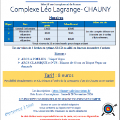 Concours salle 2x 18m